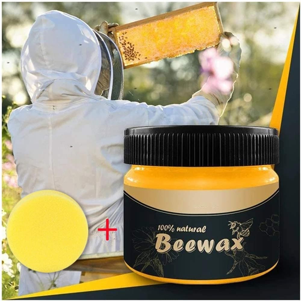 Natural Beeswax Wood Polish & Restorer image 2