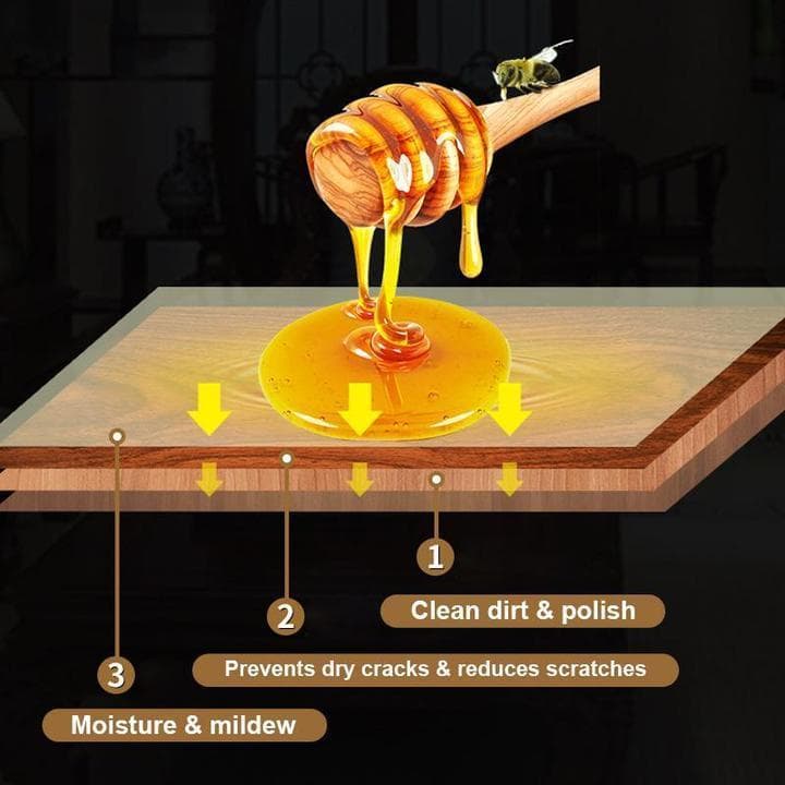 Natural Beeswax Wood Polish & Restorer image 5