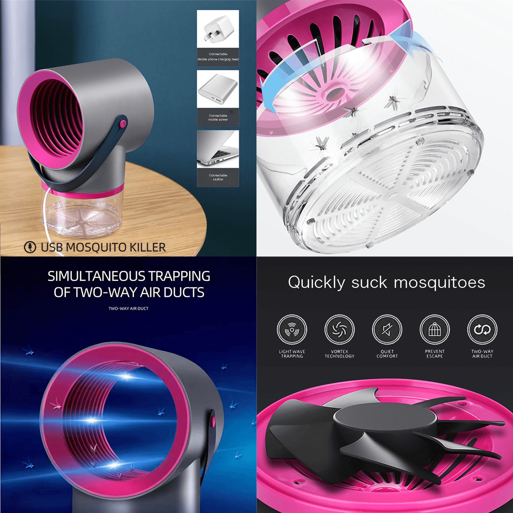 USB Mosquito Killer Lamp