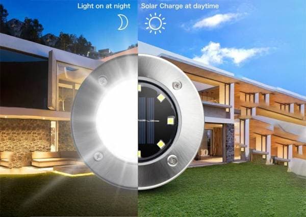 Solar-Powered Waterproof Garden Light image 1