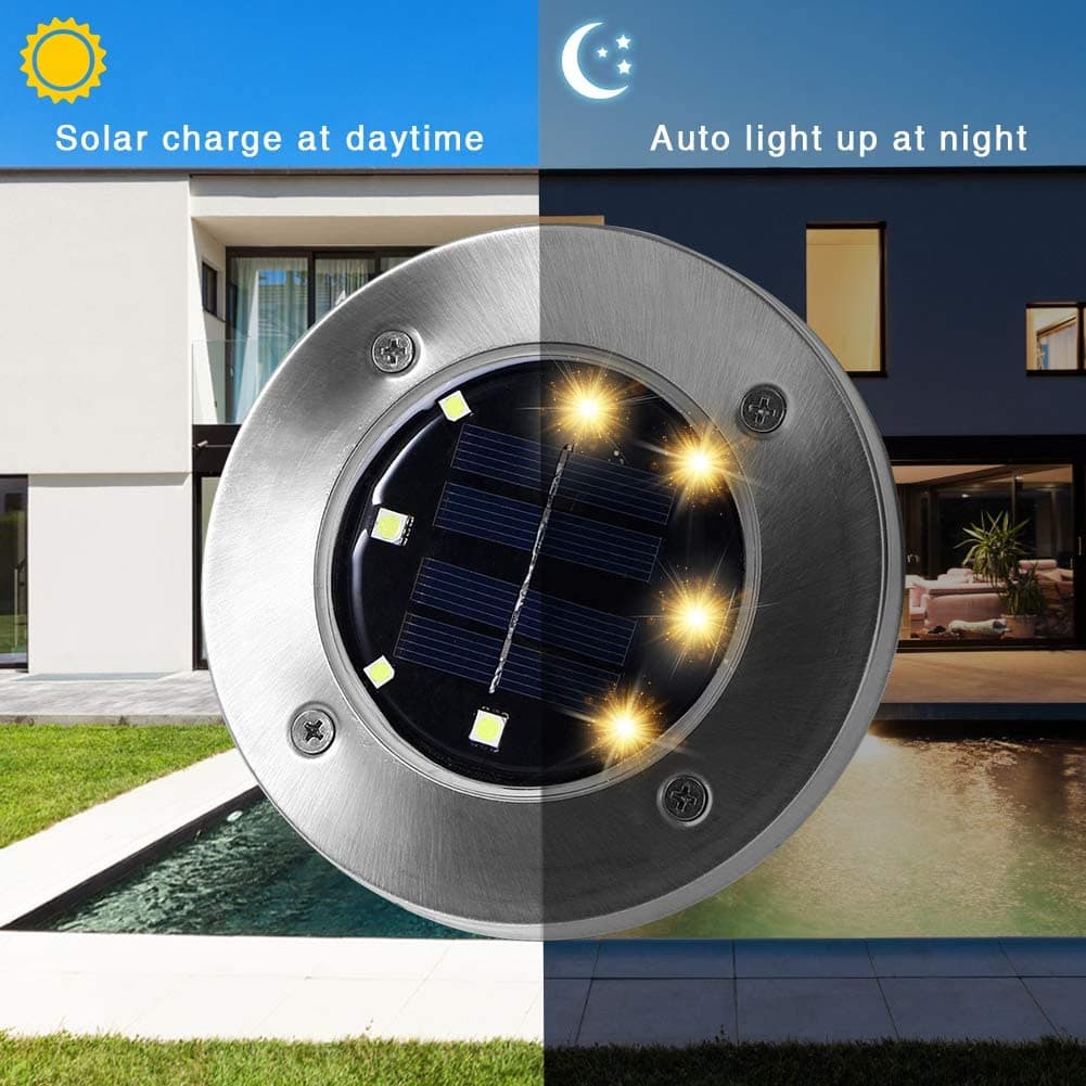 Solar-Powered Waterproof Garden Light image 2