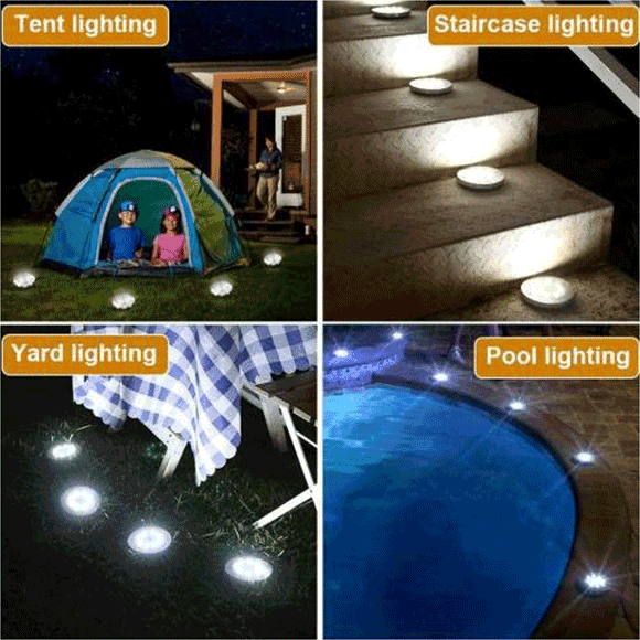 Solar-Powered Waterproof Garden Light image 11